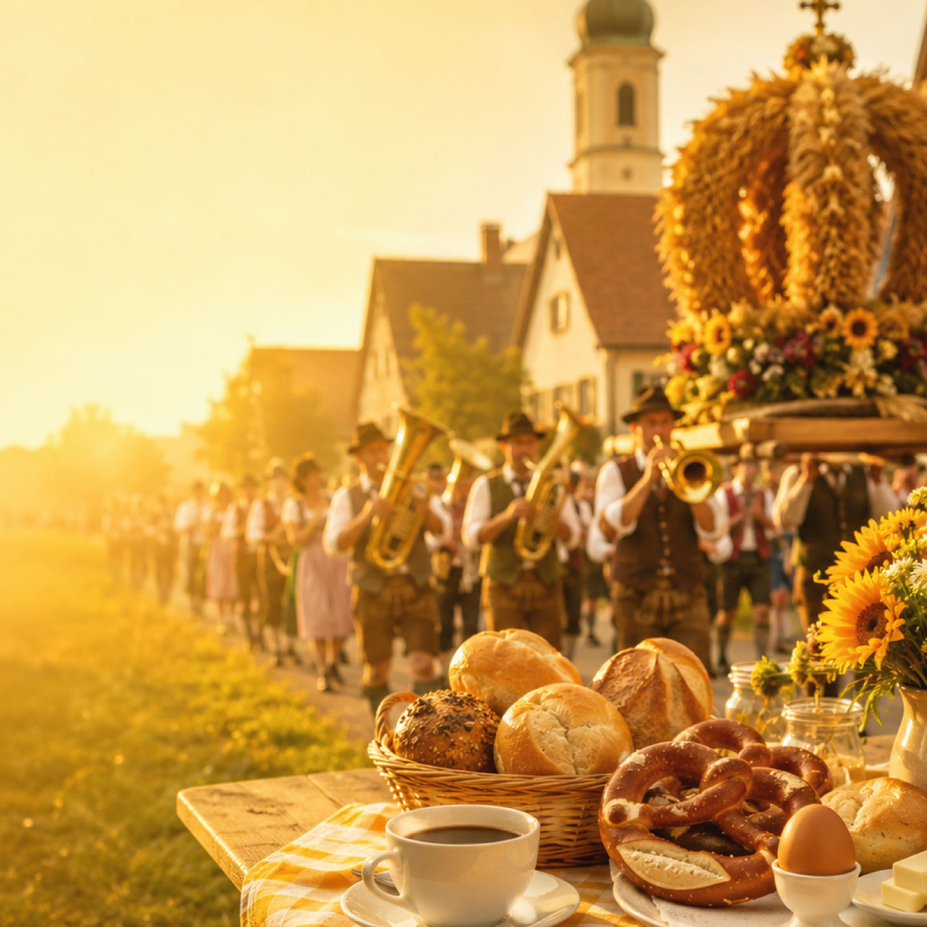 Katerfrühstück und Familientag am Sonntag beim Erntefest Ohndorf